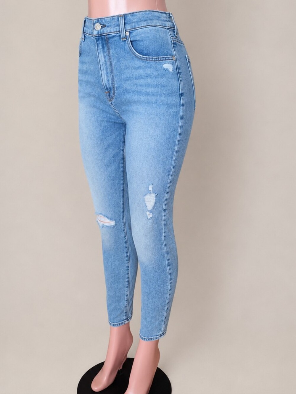 NWOT 7 For All Mankind The High Waist Ankle Skinny Jeans 30